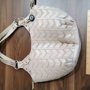 The Sak Cream Shoulder Bag